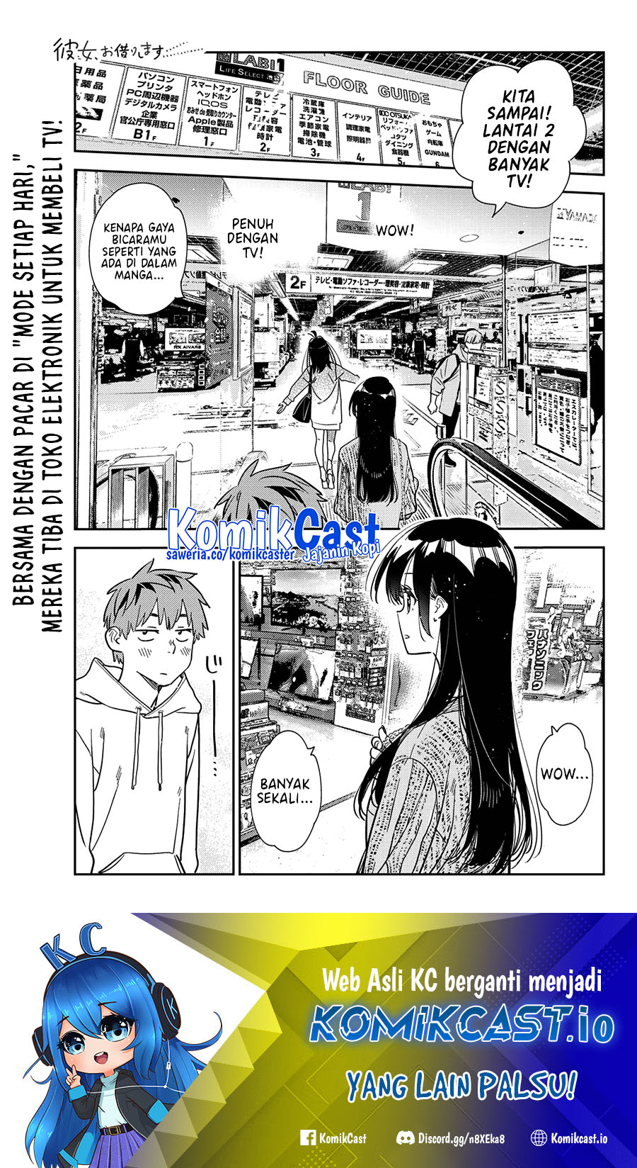 Manga Kanojo Okarishimasu Chapter 278 gambar 2